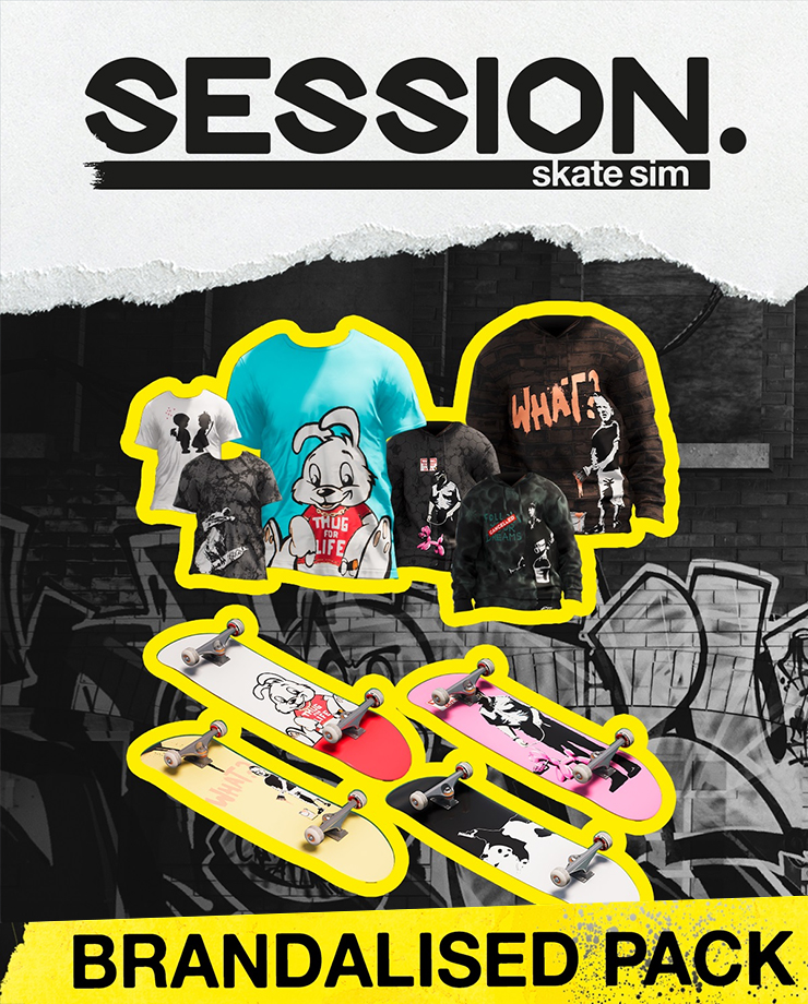 Игра для PC Session: Skate Sim Brandalised Pack