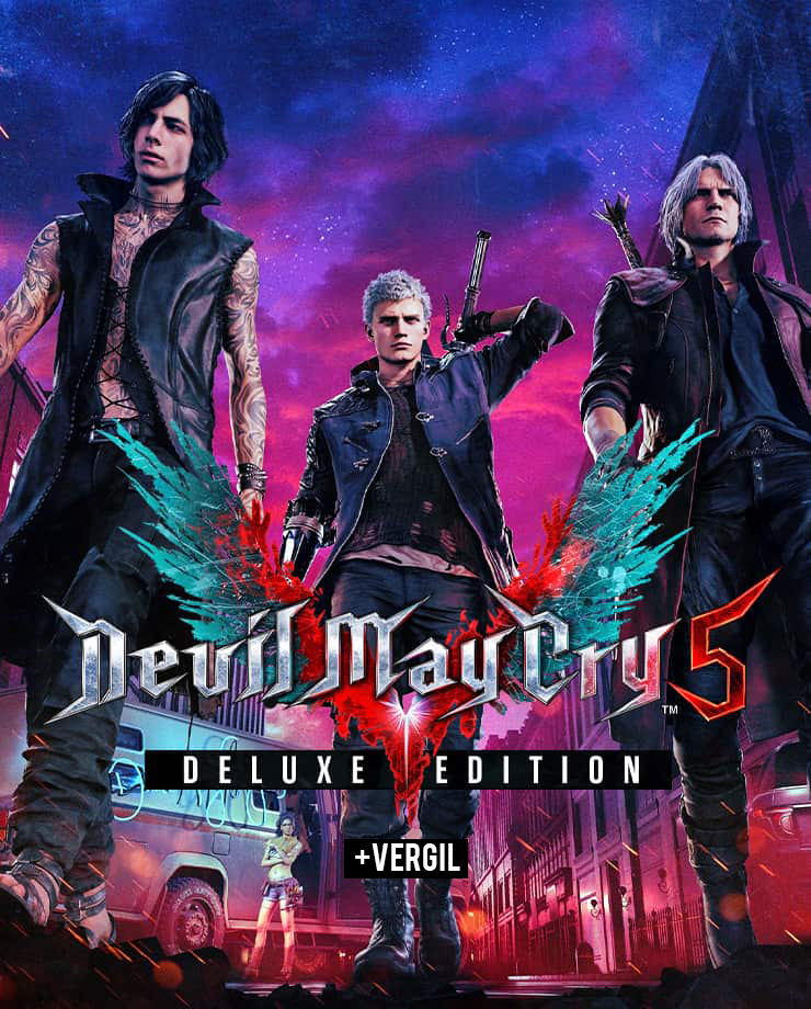 Купить Devil May Cry 5 Deluxe Vergil со скидкой на ПК