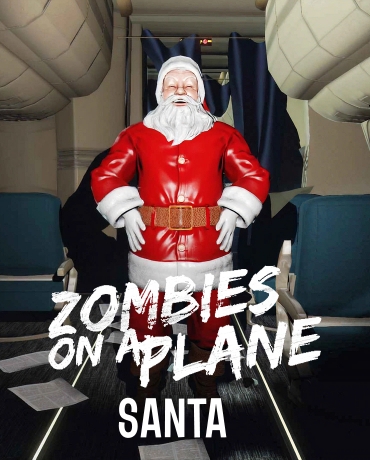 Zombies on a Plane - Santa