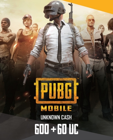 Игровая валюта PUBG Mobile 600 + 60 UC