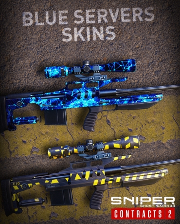 Sniper Ghost Warrior Contracts 2 - Blue Servers Skins