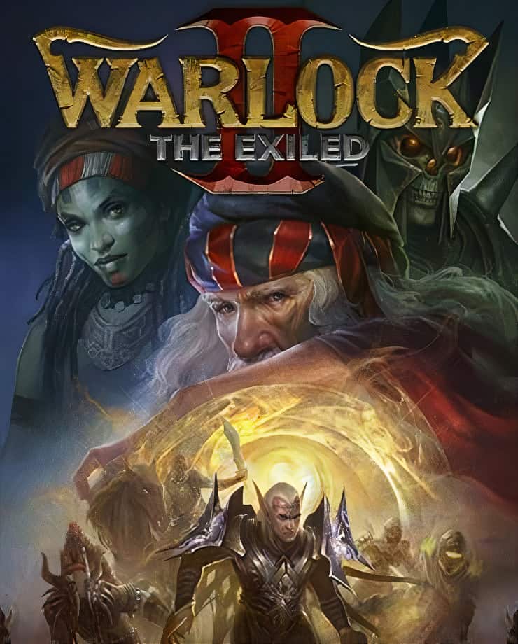 Варлок 2. Варлок 2 игра. Warlock 2 the Exiled арт. Warlock 2 Exiled обложка.