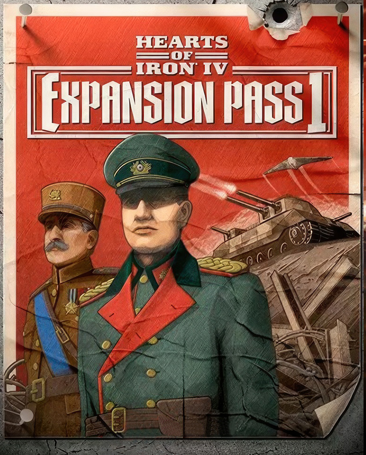 

Hearts of Iron IV: Expansion Pass 1 (PC и Mac)