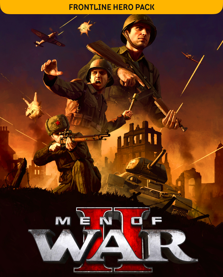 

Игра для PC Men of War II - Frontline Hero Pack