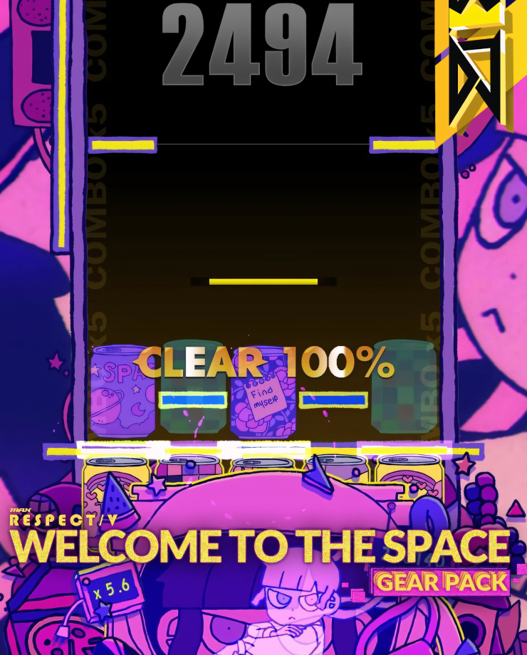 

Игра для PC DJMAX RESPECT V - Welcome to the Space GEAR PACK
