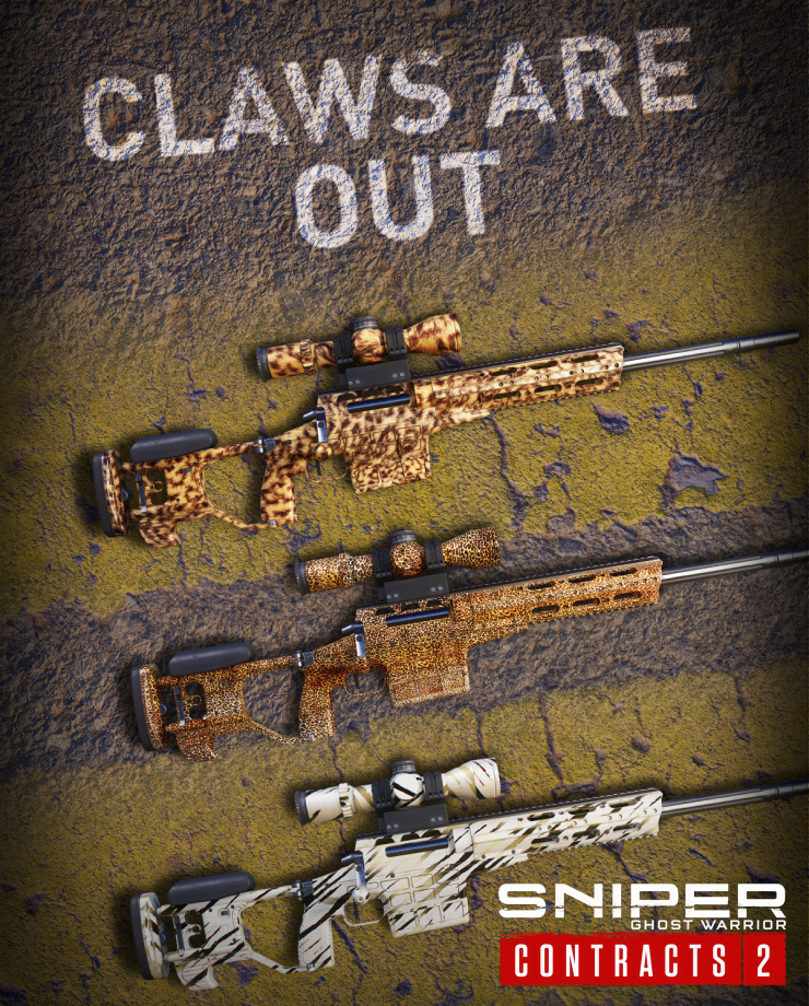 

Игра для PC Sniper Ghost Warrior Contracts 2 - Claws are Out Skin Pack