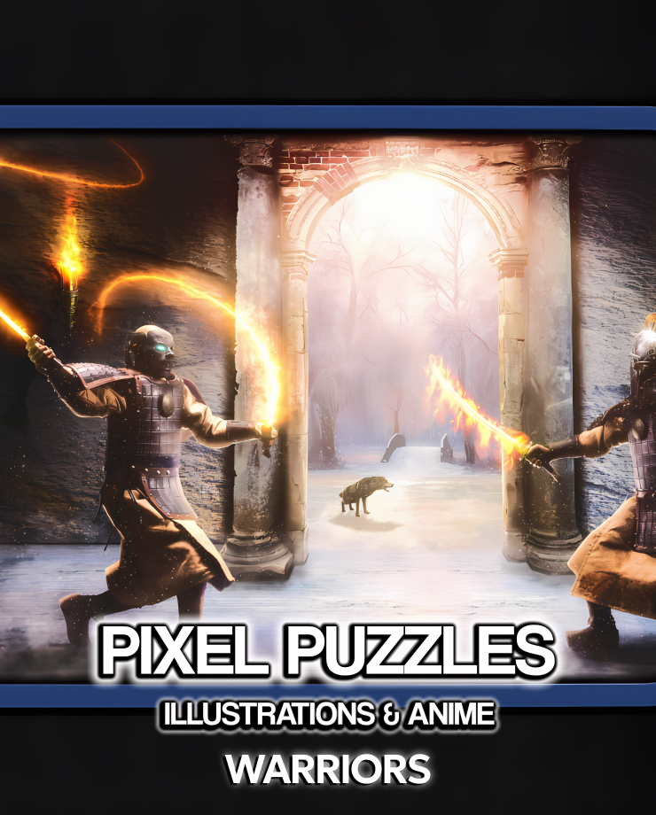

Игра для PC Pixel Puzzles Illustrations & Anime - Jigsaw Pack: Warriors