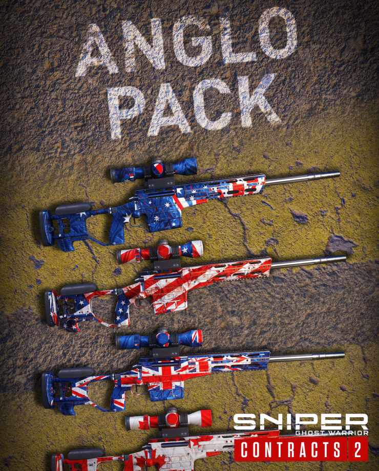 

Игра для PC Sniper Ghost Warrior Contracts 2 - ANGLO Skin Pack