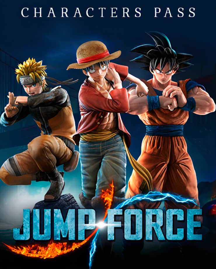 jump force character list