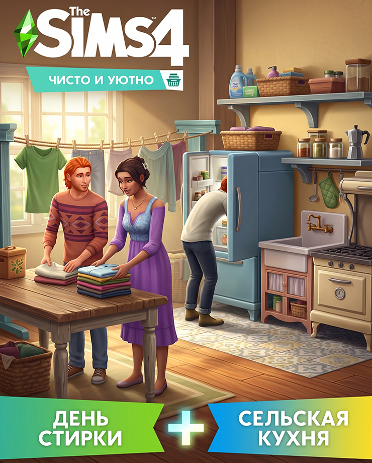 

The Sims 4 - Clean & Cozy (PC и Mac)