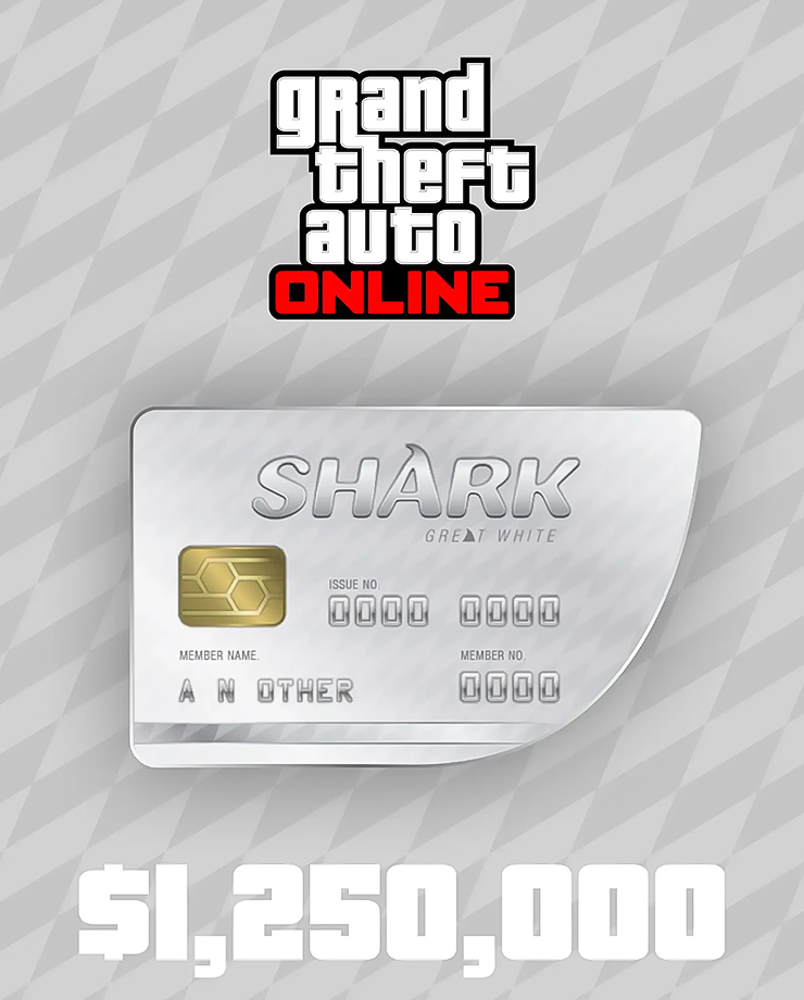 Grand Theft Auto Online: Great White Shark Cash Card
