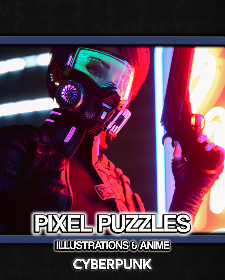 

Игра для PC Pixel Puzzles Illustrations & Anime - Jigsaw Pack: Cyberpunk