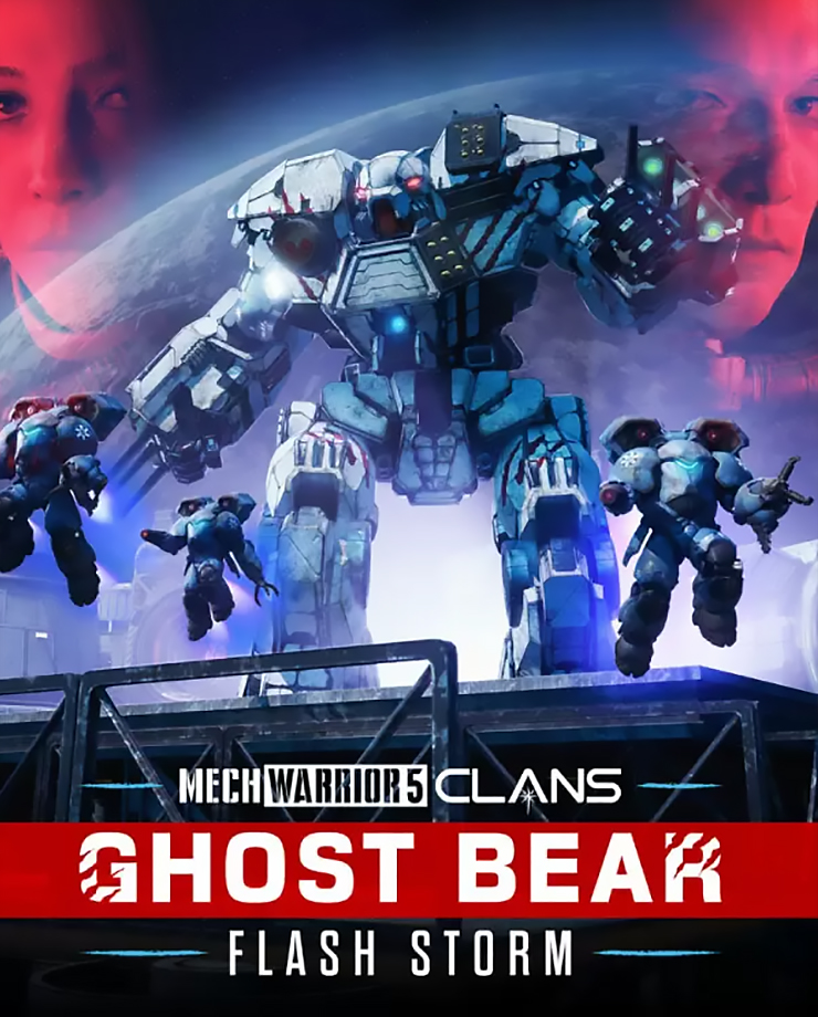 

Игра для PC MechWarrior 5: Clans - Ghost Bear: Flash Storm