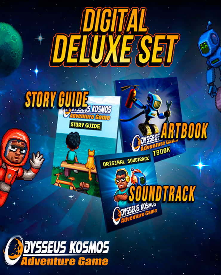 Odysseus Kosmos and his Robot Quest: Digital Deluxe Set