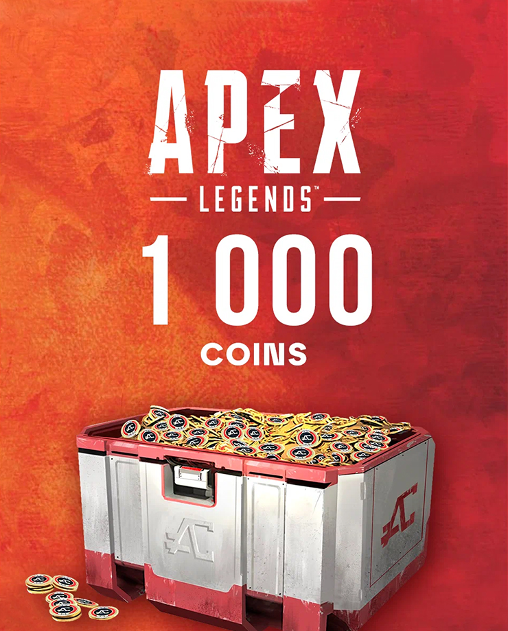 Купить Игровая валюта Apex Legends: 1000 Apex Coins со скидкой на ПК