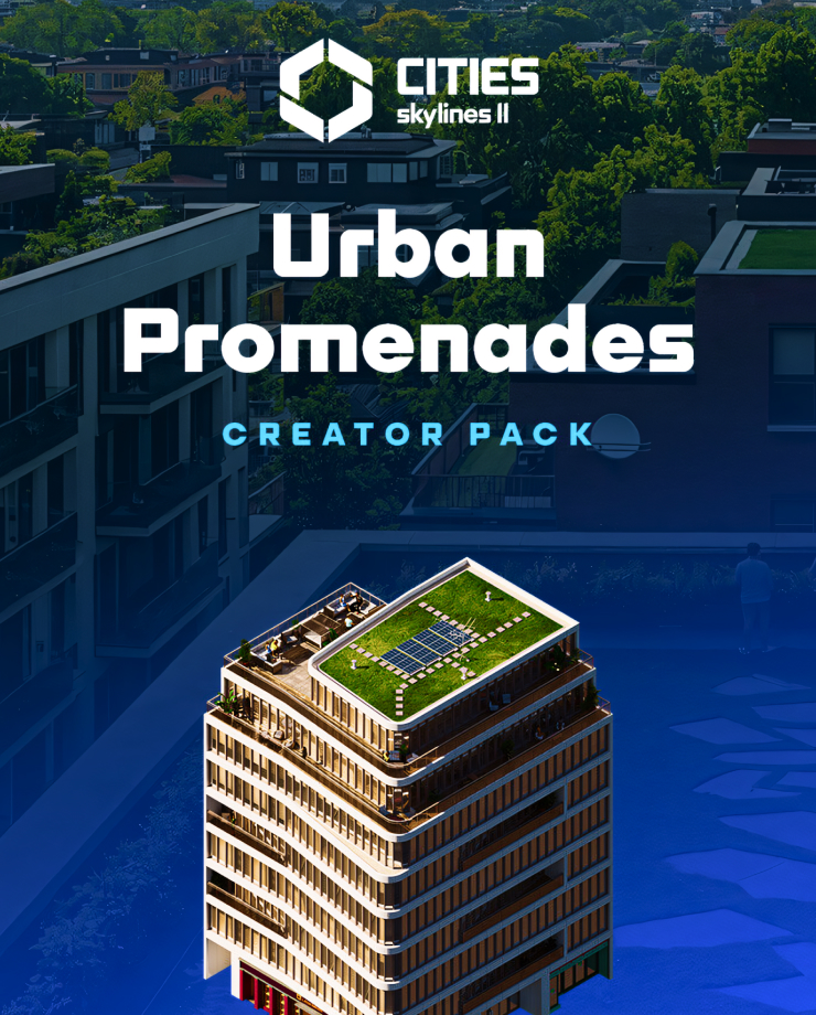 

Игра для PC Cities: Skylines II - Creator Pack: Urban Promenades