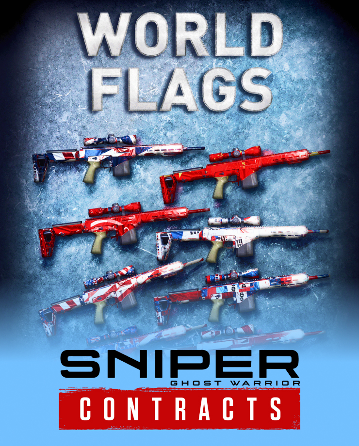 

Игра для PC Sniper Ghost Warrior Contracts - World Flags Skin Pack