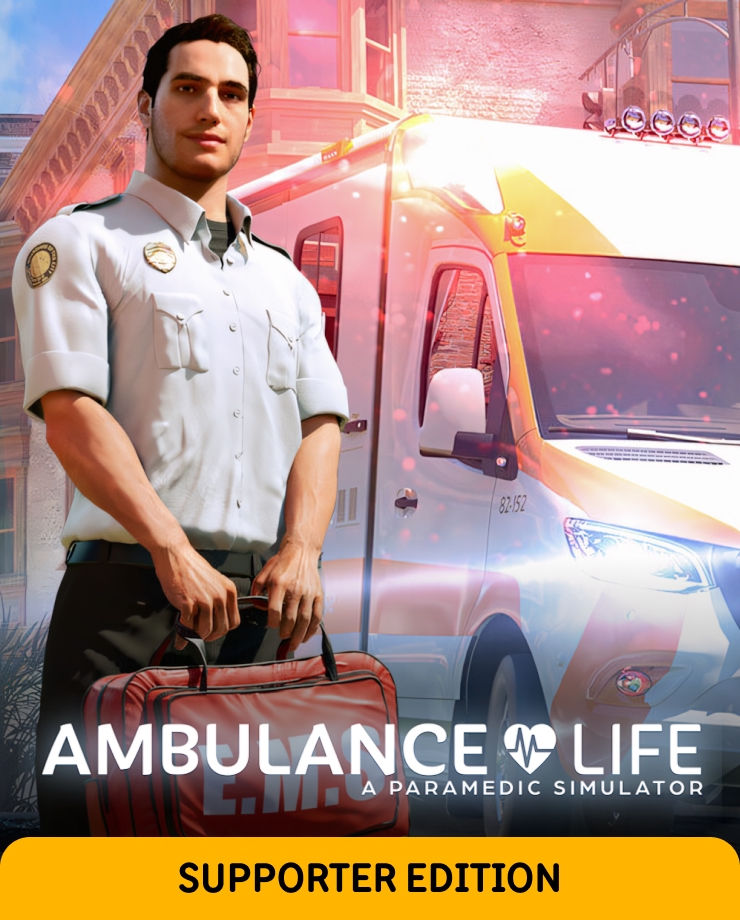 

Игра для PC Ambulance Life: A Paramedic Simulator - Supporter Edition