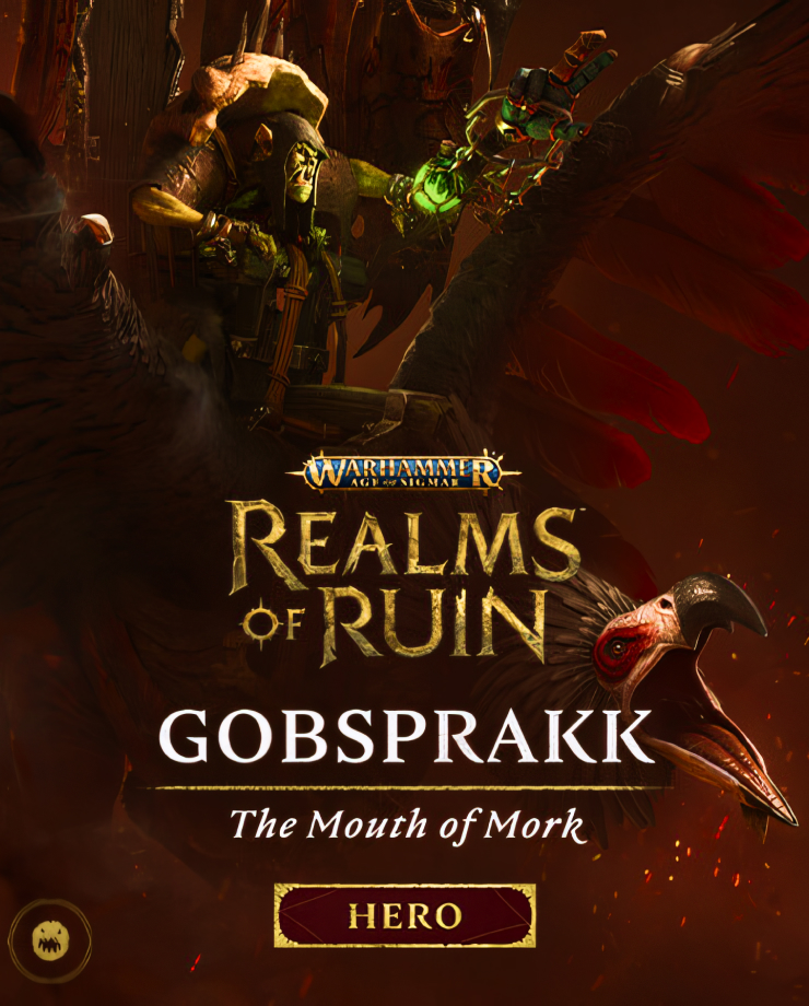 

Игра для PC Warhammer Age of Sigmar: Realms of Ruin - The Gobsprakk, The Mouth of Mork Pack