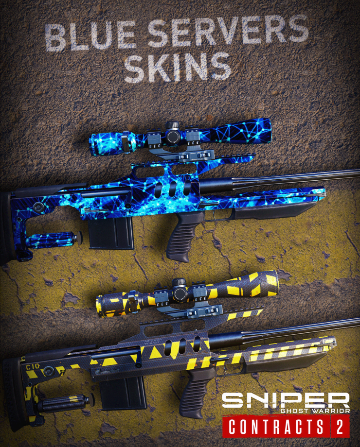 

Игра для PC Sniper Ghost Warrior Contracts 2 - Blue Servers Skins