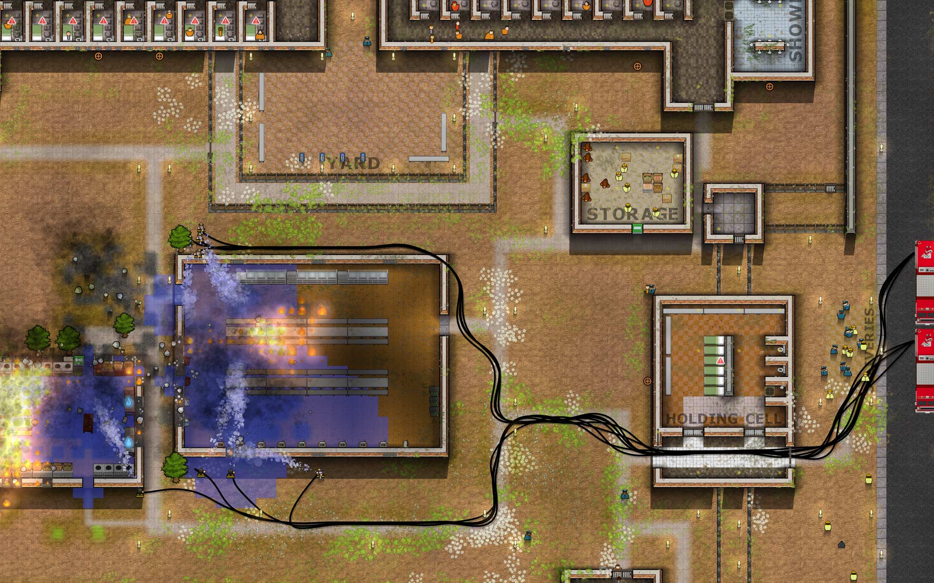 prison architect best utilities layout